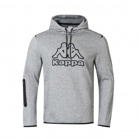 мъжки,суичър,разпродажба,kappa,мъжки,горнища,с,качулка,kappa,tech,fl,mens,sweat,pullover,hoody,grey,marl
