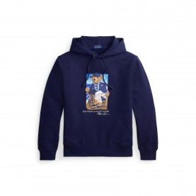 Суичър Polo Ralph Lauren Mens Overhead Hoodie - Newport Navy суичър,мъжки,горнища,с,качулка,polo,ralph,lauren,men,s,overhead,hoodie,newport,navy
