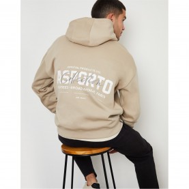 мъжки,суичър,мъжки,горнища,с,качулка,threadbare,fleece,hoodie,mens,dark,stone
