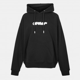 Суичър Off White Mens Skate Pull Over Hoodie - Black-White суичър,мъжки,ежедневни,облекла,мъжки,горнища,с,качулка,off,white,men,s,skate,pull,over,hoodie,black,white