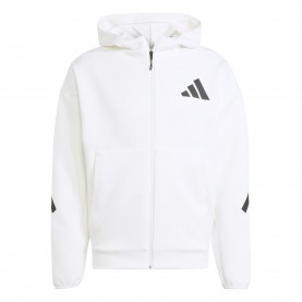 Мъжки суичър adidas M Z.N.E. Fz Hoody Mens - White мъжки,суичър,мъжки,горнища,с,качулка,adidas,m,z,n,e,fz,hoody,mens,white