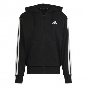 Adidas M 3S Ft Fz Hd Sn99 - Black/White мъжки,горнища,с,качулка,adidas,m,3s,ft,fz,hd,sn99,black,white