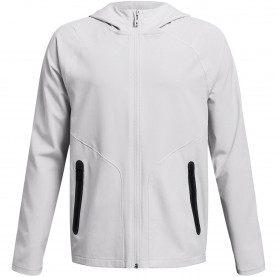 Детски суичър Under Armour Ua B Unstoppable Full Zip Hoody Boys - Gray детски,суичър,детски,горнища,с,качулка,under,armour,ua,b,unstoppable,full,zip,hoody,boys,gray