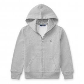 Суичър Polo Ralph Lauren Boys Full-Zip Hoodie - Lt Gry Sprt Ht суичър,polo,ralph,lauren,boys,full,zip,hoodie,lt,gry,sprt,ht