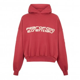 Fear Of God Essentials FGE Relax OTH Sn62 - Crimson мъжки,горнища,с,качулка,fear,of,god,essentials,fge,relax,oth,sn62,crimson