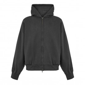 Суичър Fear Of God Essentials Mens Zip Hoodie - Vintage Black суичър,мъжки,горнища,с,качулка,fear,of,god,essentials,men,s,zip,hoodie,vintage,black