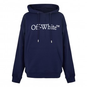 Суичър Off White Mens Big Bkish Skt Pull Over Hoodie - Dark Blue-White суичър,мъжки,ежедневни,облекла,мъжки,горнища,с,качулка,off,white,men,s,big,bkish,skt,pull,over,hoodie,dark,blue,white