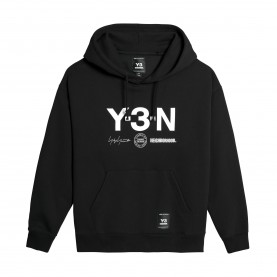 Суичър Y3 X Neighborhood Graphic Hoodie - Black суичър,мъжки,горнища,с,качулка,y3,x,neighborhood,graphic,hoodie,black