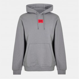 суичър,мъжки,ежедневни,облекла,мъжки,горнища,с,качулка,hugo,men's,over,the,head,hoodie,open,grey