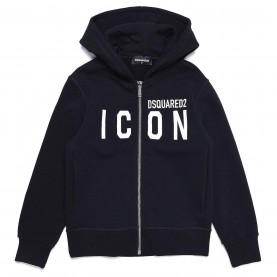 детски,суичър,детски,3/4,панталони,dsquared2,children's,icon,zip,hoodie,black,dq900