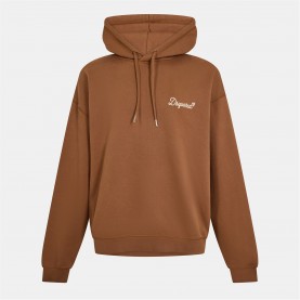 суичър,мъжки,ежедневни,облекла,мъжки,горнища,с,качулка,dsquared2,men's,dsq,signature,pull,over,hoodie,chocolate