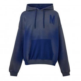 Суичър Moschino Mens Overhead Hoodie - Multi Blue суичър,мъжки,горнища,с,качулка,мъжки,ежедневни,облекла,moschino,men,s,overhead,hoodie,multi,blue