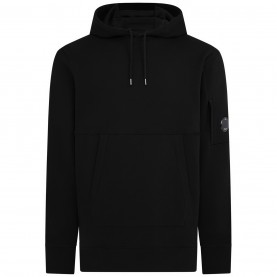 Суичър CP COMPANY Men's Micro Lens Over-the-head Hoodie - Black суичър,мъжки,ежедневни,облекла,мъжки,горнища,с,качулка,cp,company,men's,micro,lens,over,the,head,hoodie,black