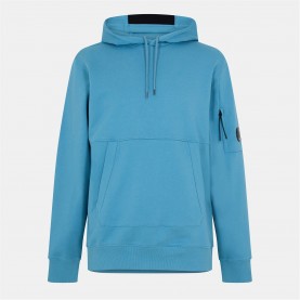 Суичър CP COMPANY Men's Micro Lens Over-the-head Hoodie - Aegean Blue 815 суичър,мъжки,ежедневни,облекла,мъжки,горнища,с,качулка,cp,company,men's,micro,lens,over,the,head,hoodie,aegean,blue,815