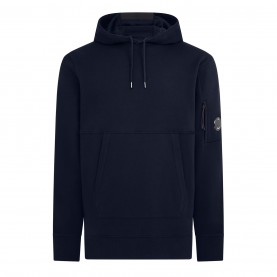 Суичър CP COMPANY Men's Micro Lens Over-the-head Hoodie - Navy суичър,мъжки,ежедневни,облекла,мъжки,горнища,с,качулка,cp,company,men's,micro,lens,over,the,head,hoodie,navy
