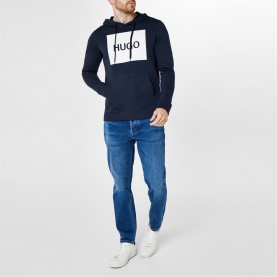 суичър,мъжки,ежедневни,облекла,мъжки,горнища,с,качулка,hugo,duratschi,hoodie,navy,405