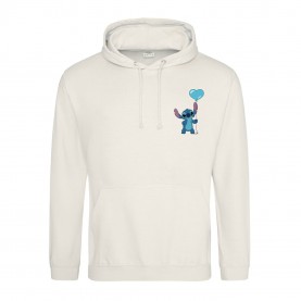 Суичър AWD Disney Printed Adult Valentines Day Hoodie - Stitch Balloon суичър,мъжки,горнища,с,качулка,дамски,горнища,с,качулка,мъжки,облекла,размер,awd,disney,printed,adult,valentines,day,hoodie,stitch,balloon