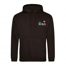 Суичър AWD Disney Printed Adult Valentines Day Hoodie - Stitch суичър,мъжки,горнища,с,качулка,дамски,горнища,с,качулка,мъжки,облекла,размер,awd,disney,printed,adult,valentines,day,hoodie,stitch