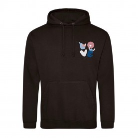 Суичър AWD Disney Printed Adult Valentines Day Hoodie - LOVE суичър,мъжки,горнища,с,качулка,дамски,горнища,с,качулка,мъжки,облекла,размер,awd,disney,printed,adult,valentines,day,hoodie,love