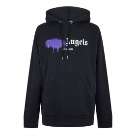 суичър,мъжки,ежедневни,облекла,мъжки,горнища,с,качулка,palm,angels,palm,london,hoody,sn99,black,purple