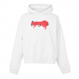 суичър,мъжки,ежедневни,облекла,мъжки,горнища,с,качулка,palm,angels,palm,angels,hoody,sn99,white,red