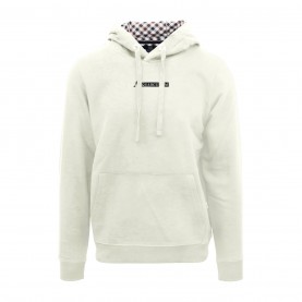 Суичър Aquascutum Men's Hdy Sweat Pull Over Hoodie - Butter суичър,мъжки,ежедневни,облекла,мъжки,горнища,с,качулка,aquascutum,men's,hdy,sweat,pull,over,hoodie,butter