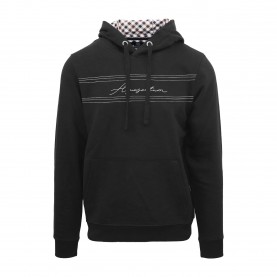 Суичър Aquascutum Mens Hdy Sweat Pull Over Hoodie - Black суичър,мъжки,ежедневни,облекла,мъжки,горнища,с,качулка,aquascutum,men,s,hdy,sweat,pull,over,hoodie,black
