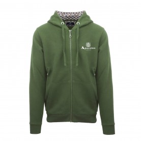 Aquascutum Aquascutum Zp + Hd S Sn99 - Military Green облекла,на,разпродажба,мъжки,ежедневни,облекла,мъжки,горнища,с,качулка,aquascutum,aquascutum,zp,+,hd,s,sn99,military,green