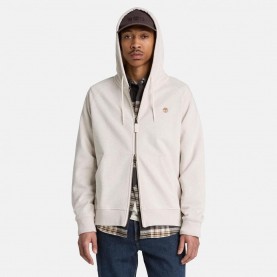Суичър Timberland Mens Exeter River Cotton Zip Hoodie - Oatmeal суичър,мъжки,горнища,с,качулка,timberland,men,s,exeter,river,cotton,zip,hoodie,oatmeal