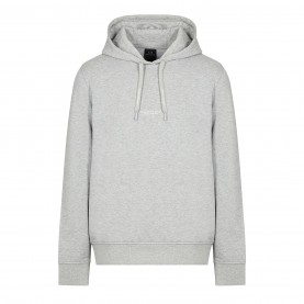 суичър,мъжки,ежедневни,облекла,мъжки,горнища,с,качулка,armani,exchange,printed,logo,hoodie,light,grey,3901