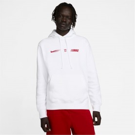 суичър,мъжки,горнища,с,качулка,nike,sportswear,standard,issue,men's,fleece,pullover,hoodie,white