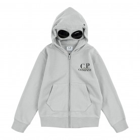 Суичър CP COMPANY Boys' Goggle Full-Zip Hoodie - Grgio Mel 60926 суичър,детски,3/4,панталони,cp,company,boys',goggle,full,zip,hoodie,grgio,mel,60926