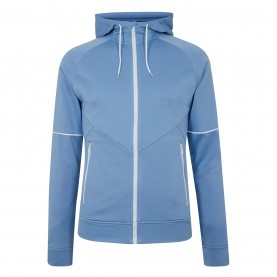 Суичър Umbro Pro Training FZ Hoodie - Allure/White суичър,мъжки,горнища,с,качулка,umbro,pro,training,fz,hoodie,allure,white