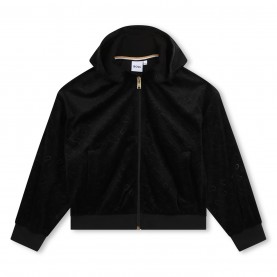 юношески,суичър,детски,облекла,boss,zip,up,hoodie,juniors,black,09b