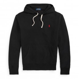 Суичър Polo Ralph Lauren Fleece Pull On Hoodie - Polo Black суичър,мъжки,горнища,с,качулка,polo,ralph,lauren,fleece,pull,on,hoodie,polo,black