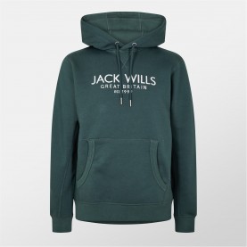 суичър,мъжки,горнища,с,качулка,jack,wills,batsford,logo,hoodie,dark,pine