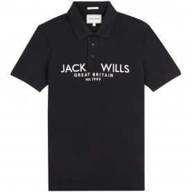 облекла,на,разпродажба,мъжки,блузи,с,яка,мъжки,тениски,jack,wills,bt,pique,polo,sn99,black