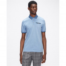 блуза,с,яка,облекла,на,разпродажба,мъжки,блузи,с,яка,ted,baker,men's,chipa,short,sleeve,polo,shirt,blue