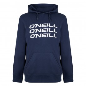 мъжки,суичър,мъжки,горнища,с,качулка,oneill,logo,stack,hoodie,mens,ink,blue