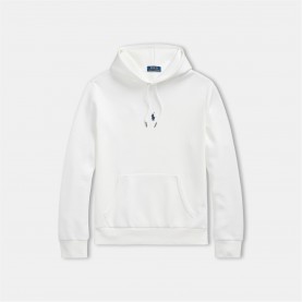 Суичър POLO RALPH LAUREN Double-Knit Tech Hoodie - White суичър,мъжки,ежедневни,облекла,мъжки,горнища,с,качулка,polo,ralph,lauren,double,knit,tech,hoodie,white