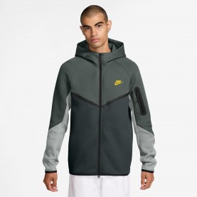 Мъжки суичър Nike Tech Fleece Hoodie Mens - Camo/Volt мъжки,суичър,мъжки,горнища,с,качулка,nike,tech,fleece,hoodie,mens,camo,volt
