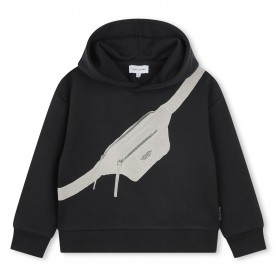 юношески,суичър,детски,облекла,marc,jacobs,logo,bag,hoodie,juniors,black,09b