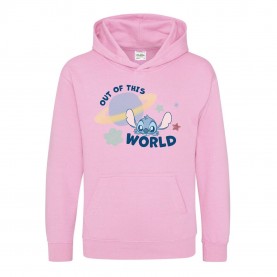 юношески,суичър,детски,горнища,с,качулка,детски,3/4,панталони,awd,disney,printed,junior,valentines,day,hoodie,out,of,this,world