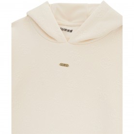 суичър,детски,облекла,guess,guess,logo,hoodie,jn53,peony,wht,f0ep