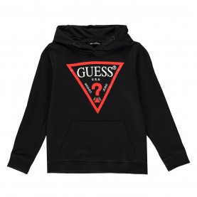 суичър,детски,облекла,guess,triangle,logo,oth,hoodie,black,a996,jblk