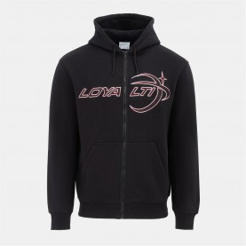 блуза,мъжки,горнища,с,качулка,loyalti,galazy,zip,up,hoodie,sweatshirts,men,black