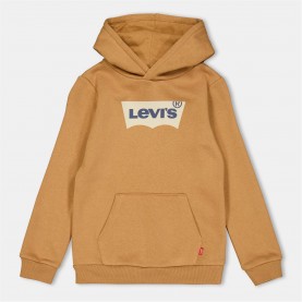 суичър,детски,3/4,панталони,levis,kids',batwing,over,the,head,hoodie,rodeo,brown,j62