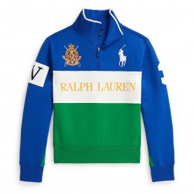 polo,ralph,lauren,kids,1,4,zip,fleece,new,sapphire