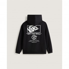 юношески,суичър,детски,3/4,панталони,детски,облекла,vans,vans,back,logo,hoodie,juniors,black