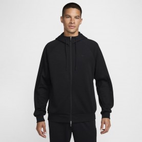 Nike M UV PRIMARY FZ Sn44 - BLACK/BLACK мъжки,горнища,с,качулка,мъжко,фитнес,облекло,nike,m,uv,primary,fz,sn44,black,black